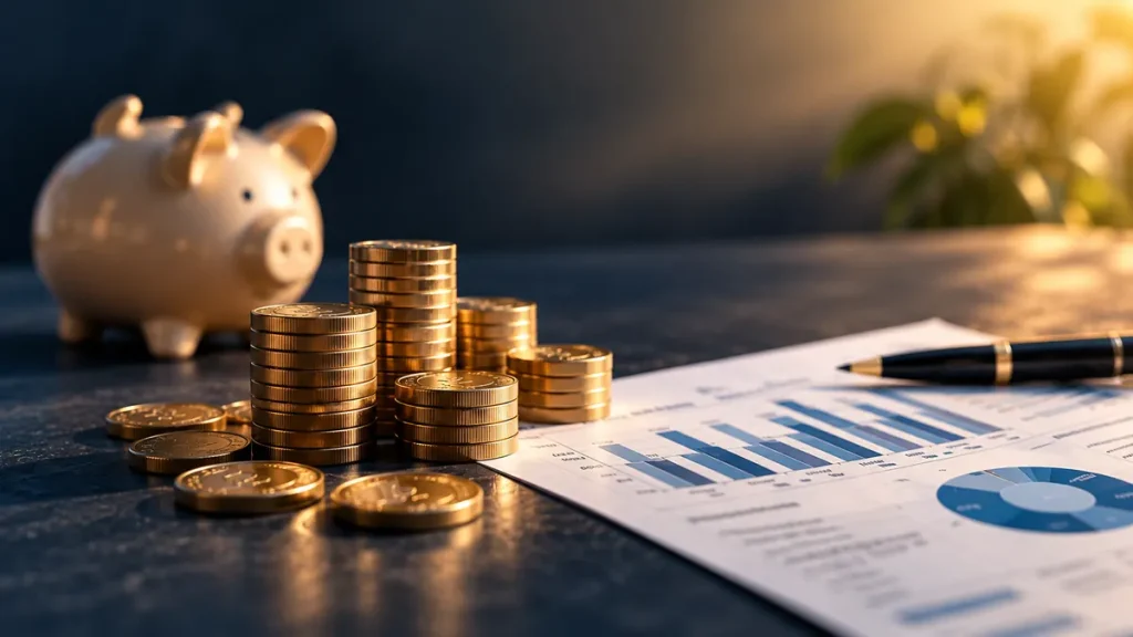 Kovanci, hranilnik in finančni grafi – kam Slovenci vlagamo denar